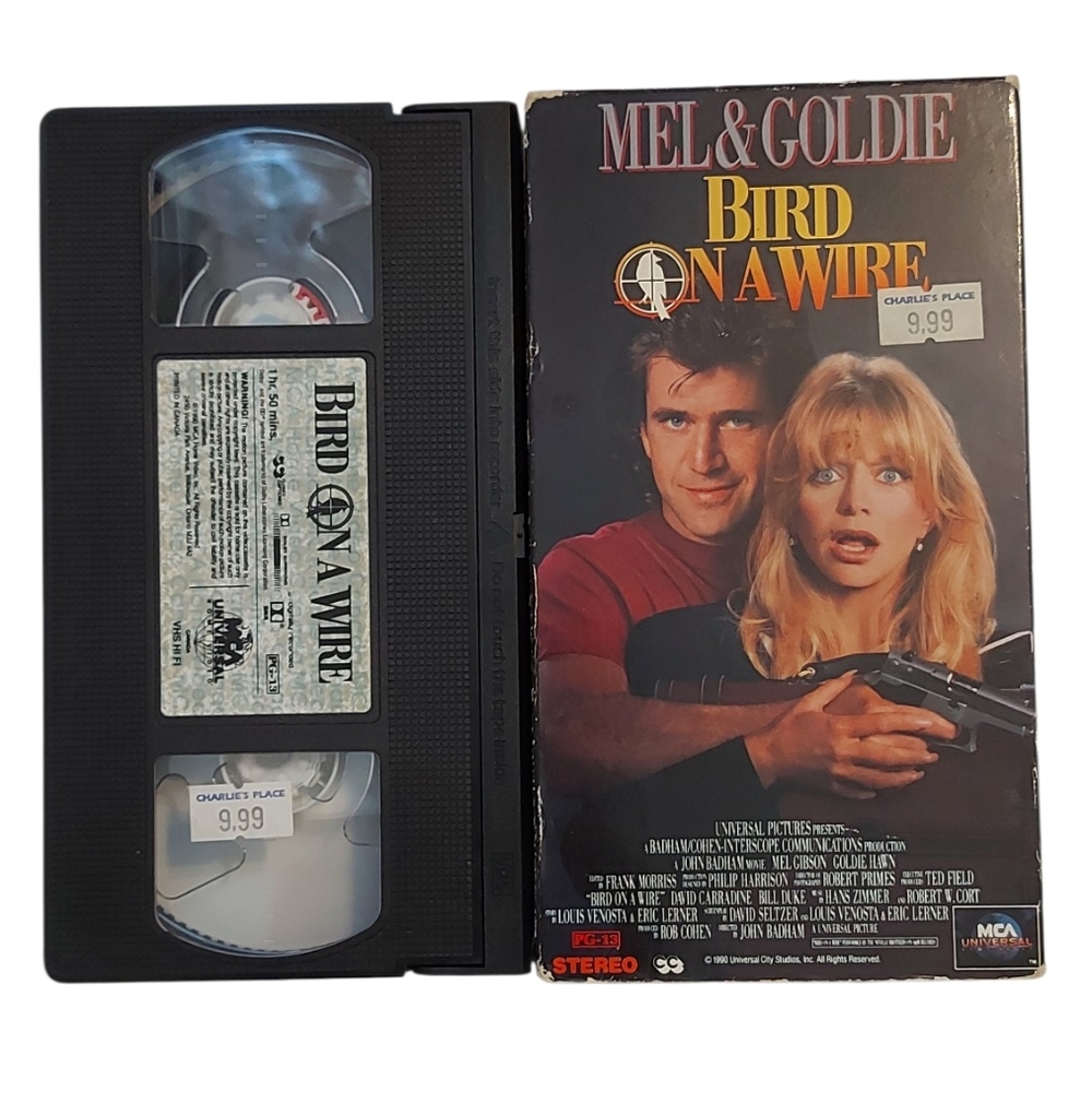 Bird on a Wire VHS Tape
